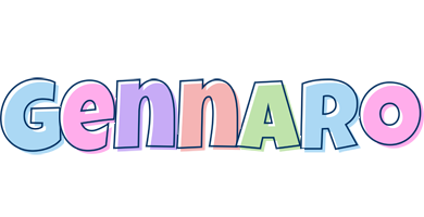 Gennaro pastel logo