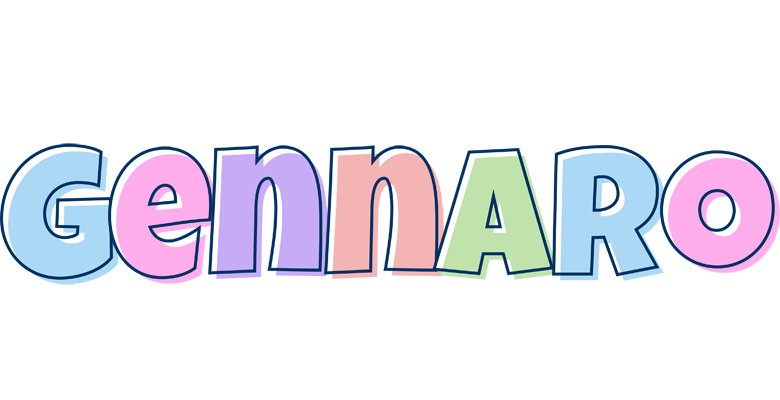 Gennaro pastel logo