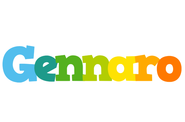 Gennaro rainbows logo