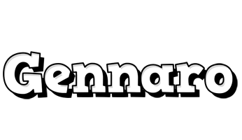 Gennaro snowing logo