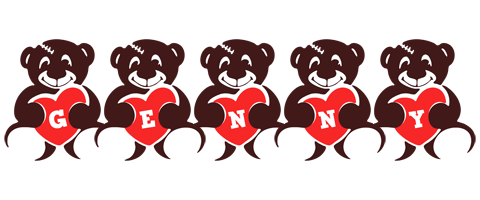 Genny bear logo