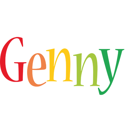Genny birthday logo