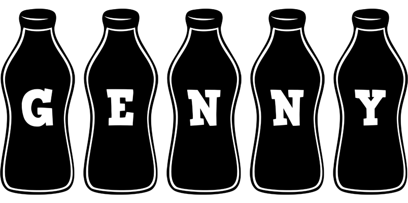 Genny bottle logo