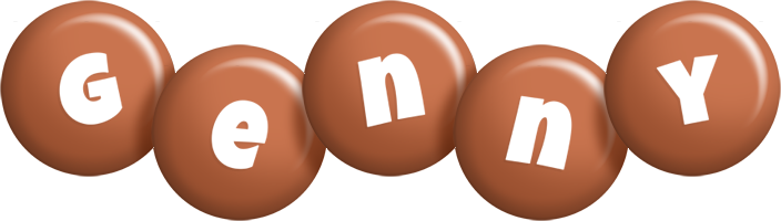 Genny candy-brown logo