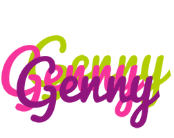 Genny flowers logo