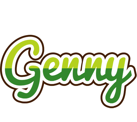 Genny golfing logo