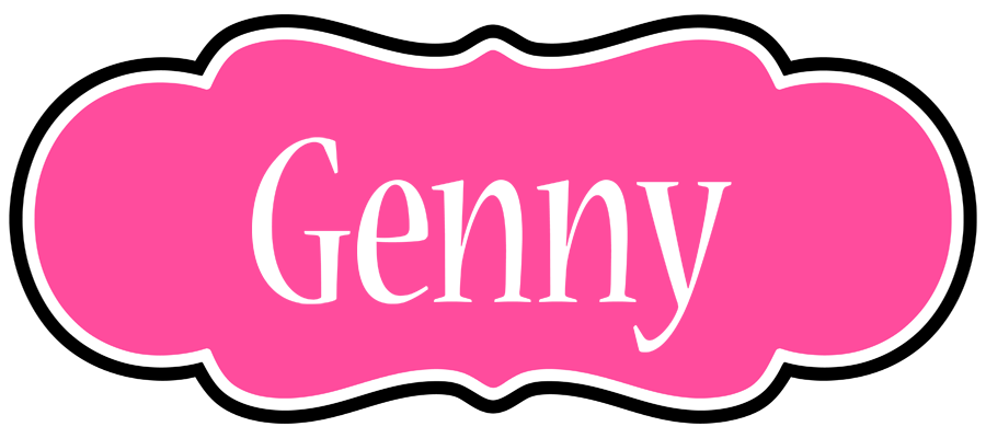 Genny invitation logo