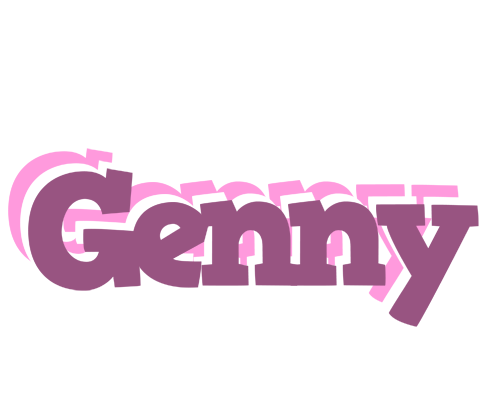 Genny relaxing logo
