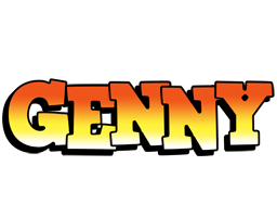 Genny sunset logo