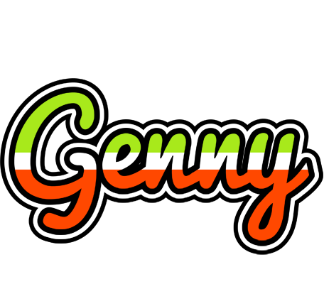 Genny superfun logo