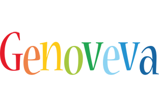 Genoveva birthday logo