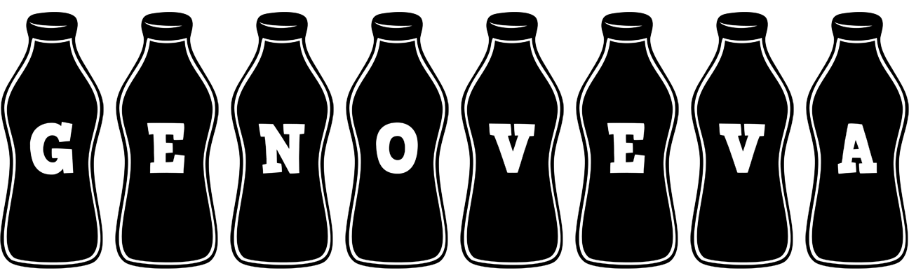 Genoveva bottle logo
