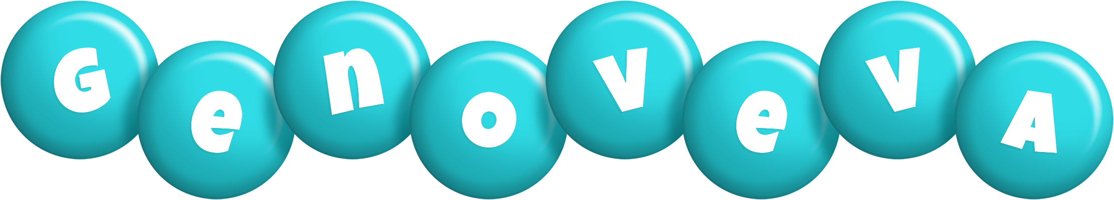 Genoveva candy-azur logo