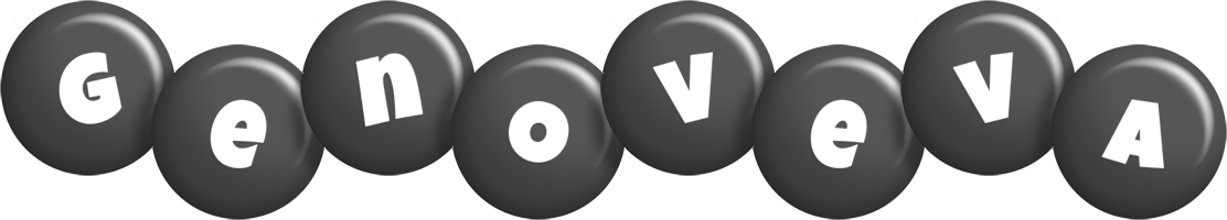 Genoveva candy-black logo