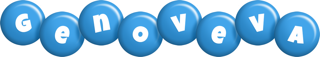 Genoveva candy-blue logo