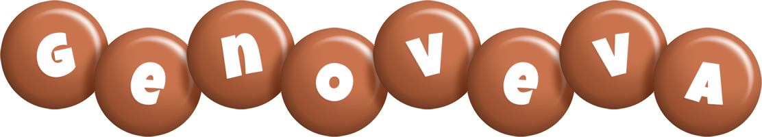 Genoveva candy-brown logo