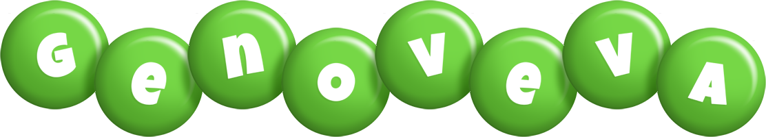 Genoveva candy-green logo
