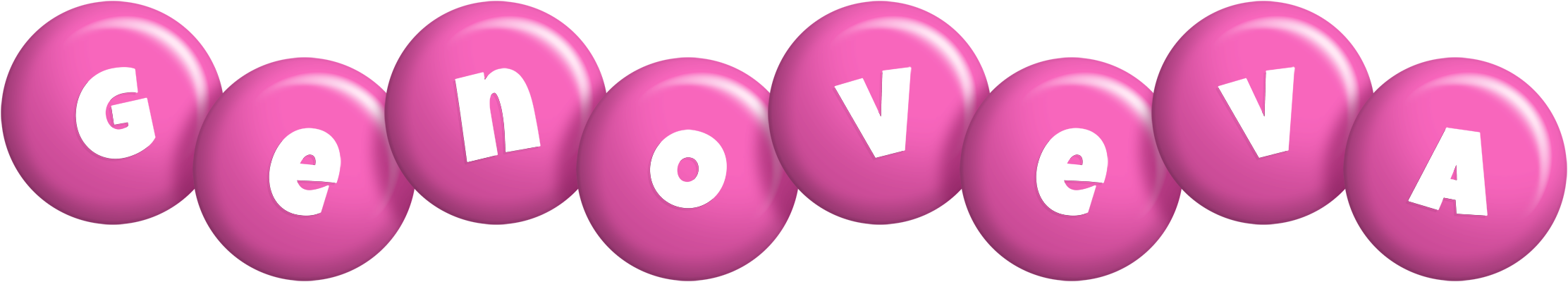 Genoveva candy-pink logo