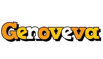 Genoveva cartoon logo