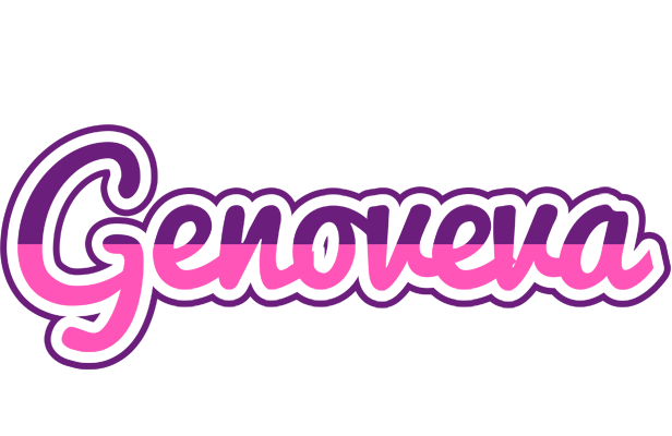 Genoveva cheerful logo