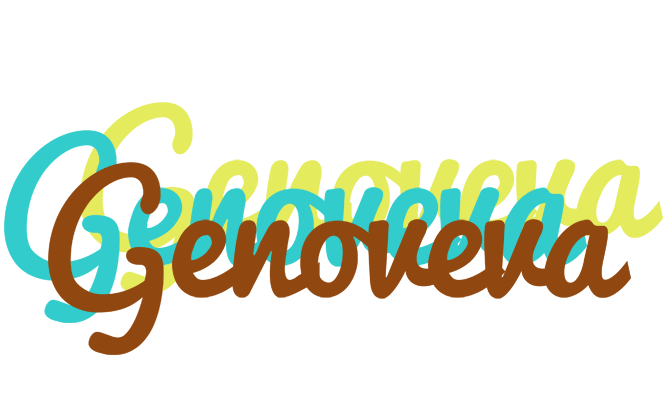 Genoveva cupcake logo