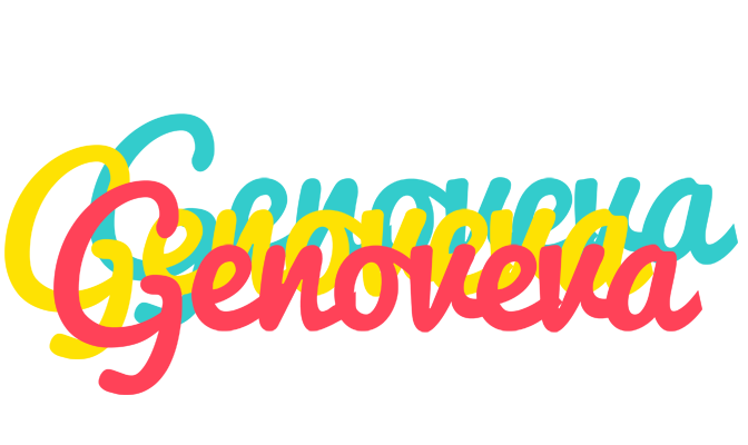 Genoveva disco logo
