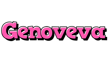 Genoveva girlish logo