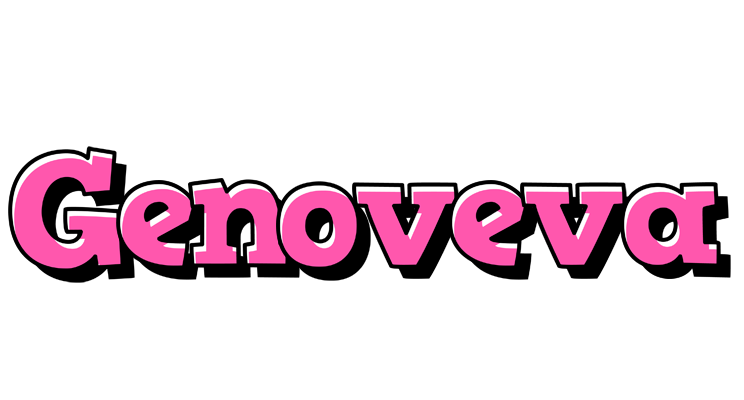 Genoveva girlish logo