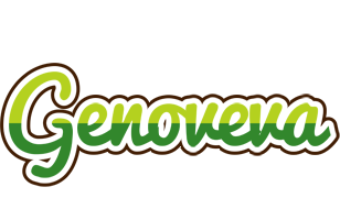 Genoveva golfing logo