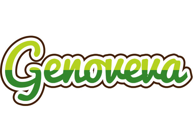 Genoveva golfing logo