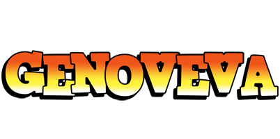 Genoveva sunset logo