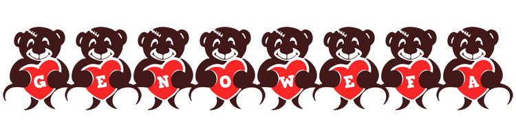 Genowefa bear logo