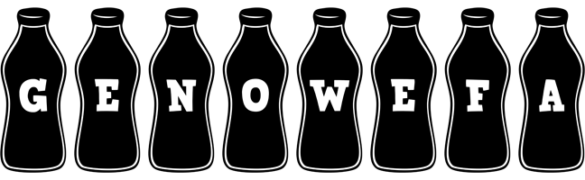 Genowefa bottle logo