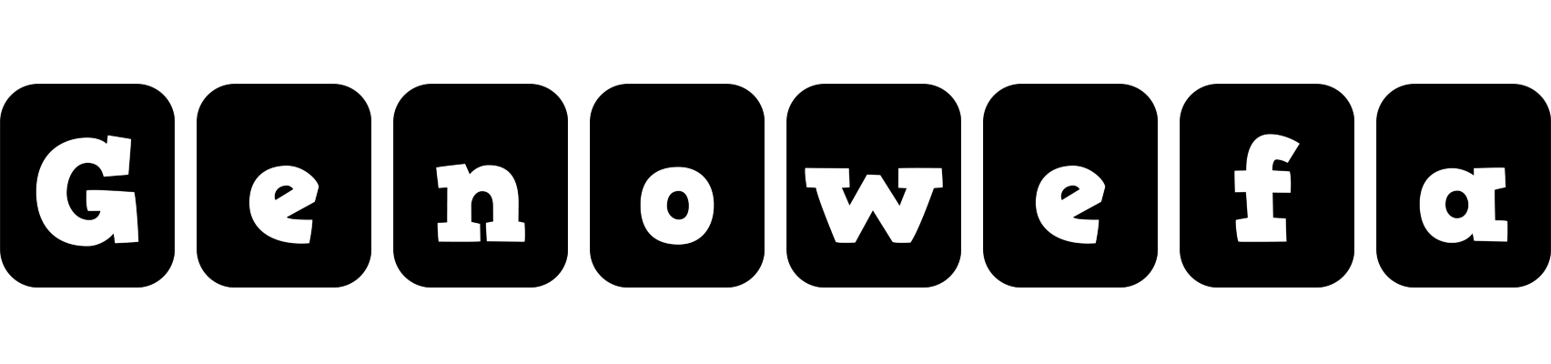 Genowefa box logo