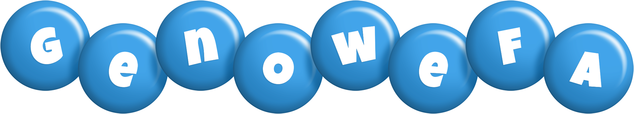 Genowefa candy-blue logo