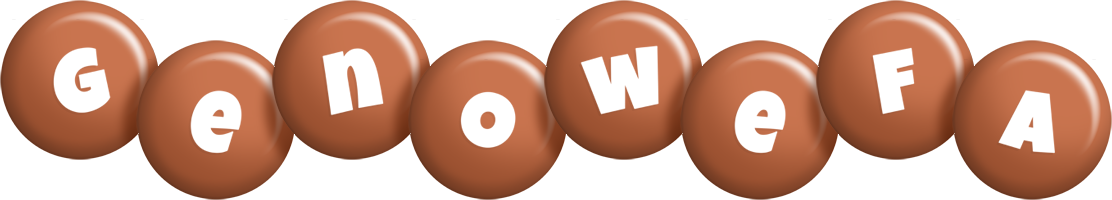 Genowefa candy-brown logo