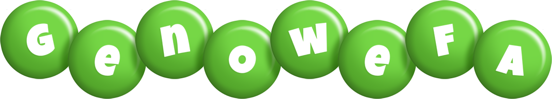 Genowefa candy-green logo