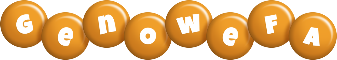 Genowefa candy-orange logo