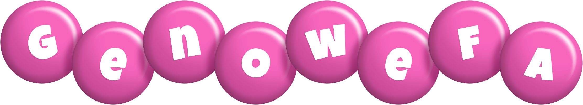 Genowefa candy-pink logo