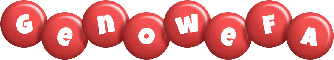 Genowefa candy-red logo