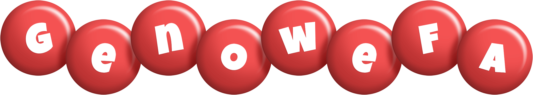 Genowefa candy-red logo