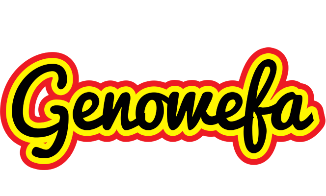 Genowefa flaming logo