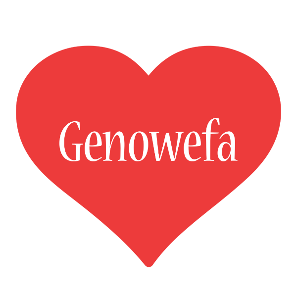 Genowefa love logo