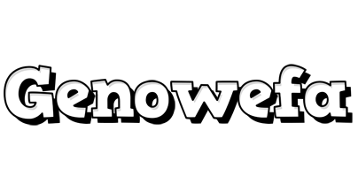 Genowefa snowing logo