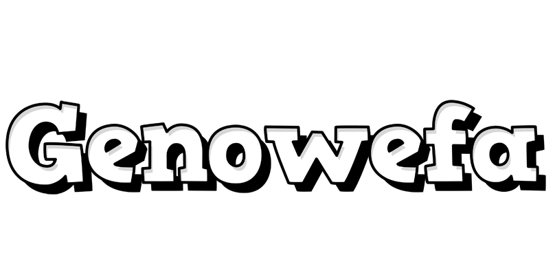 Genowefa snowing logo