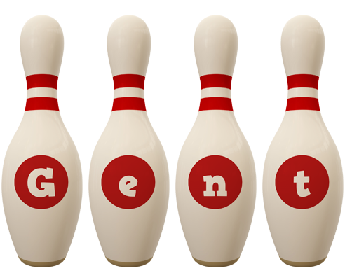 Gent bowling-pin logo