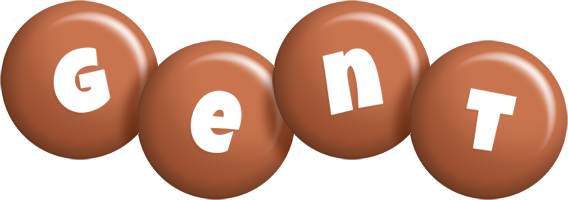 Gent candy-brown logo