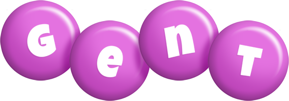 Gent candy-purple logo
