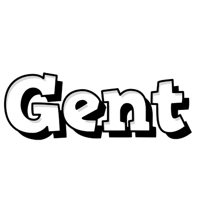 Gent snowing logo