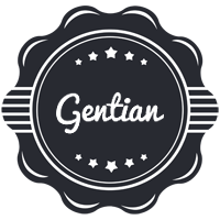 Gentian badge logo